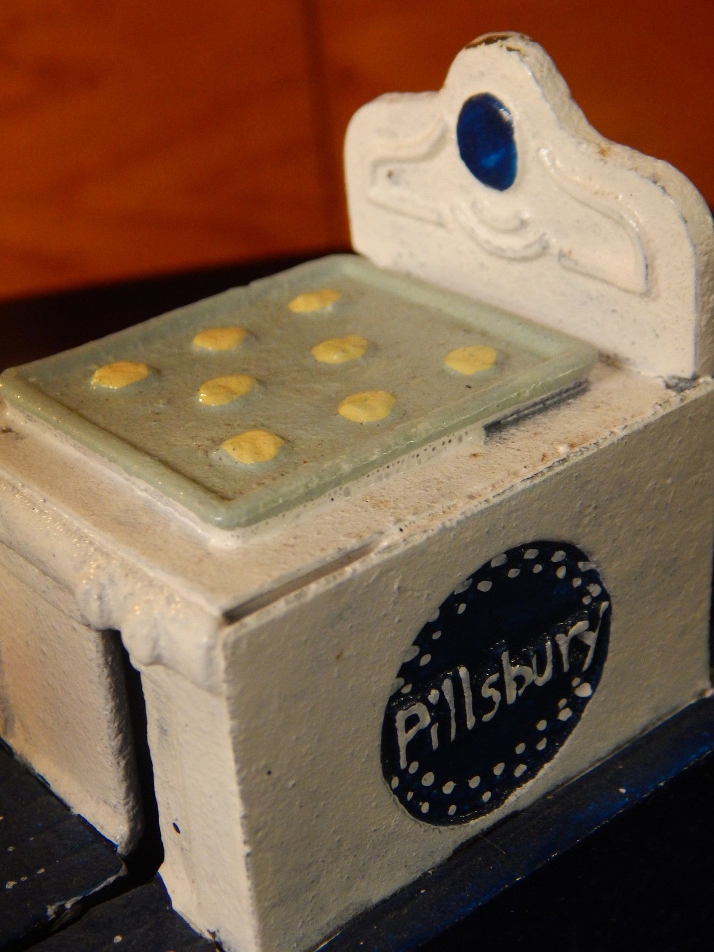 Cast Iron Mechanical Bank - Pillsbury Doughboy