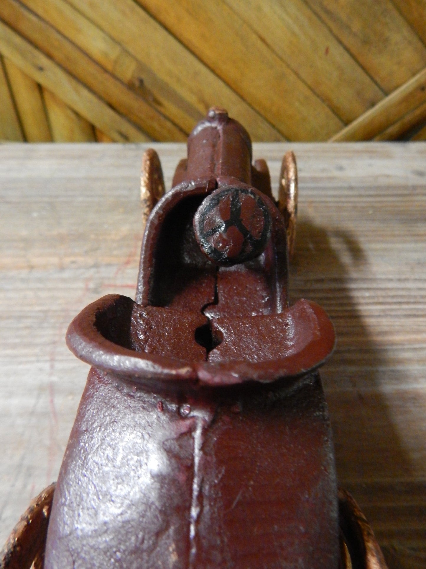Cast Iron Figurine - Race Car Toy