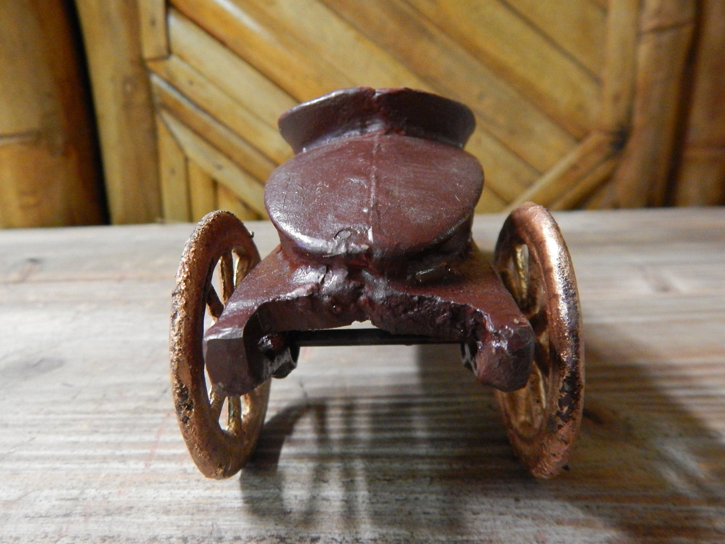 Cast Iron Figurine - Race Car Toy