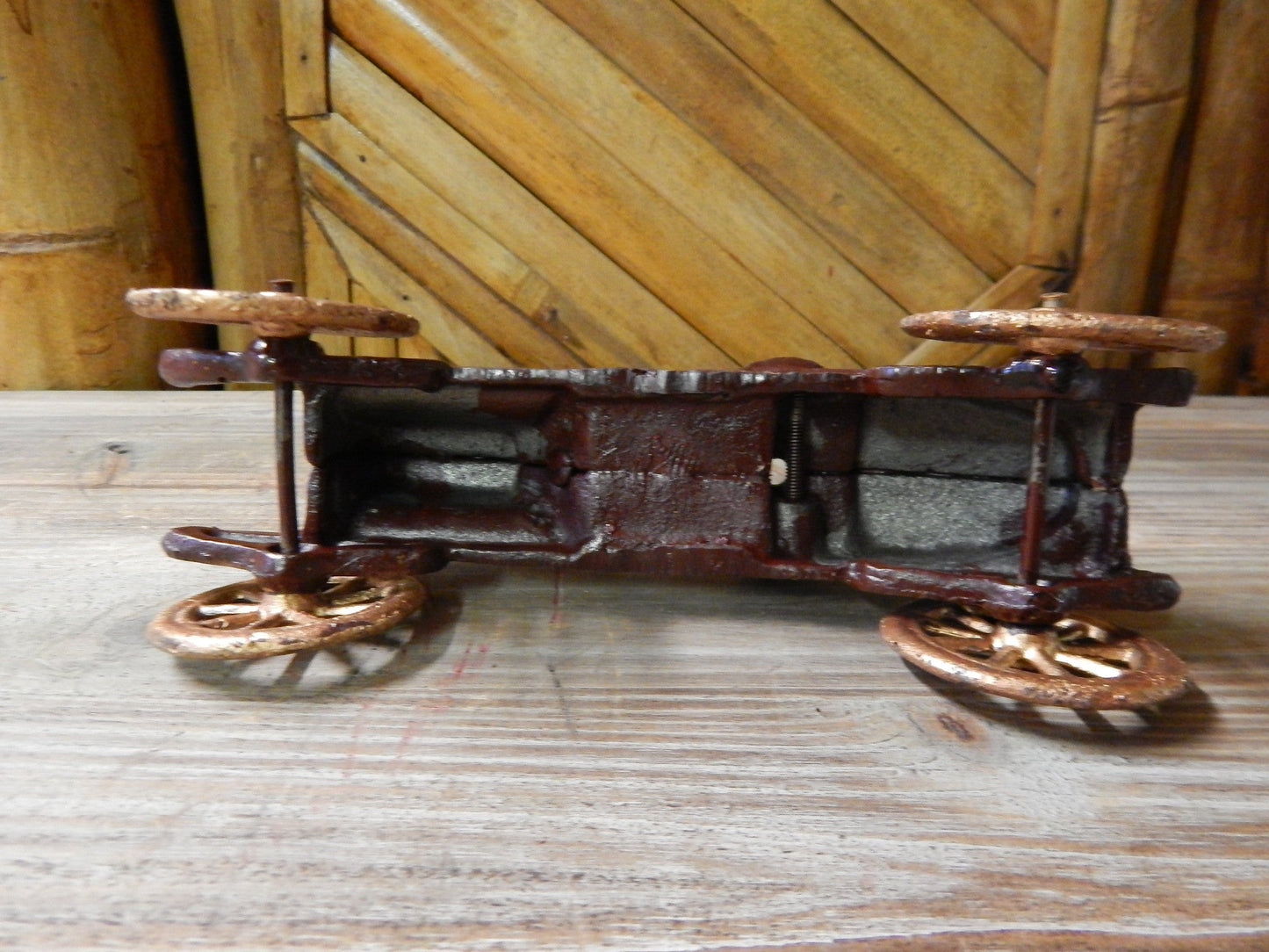 Cast Iron Figurine - Race Car Toy
