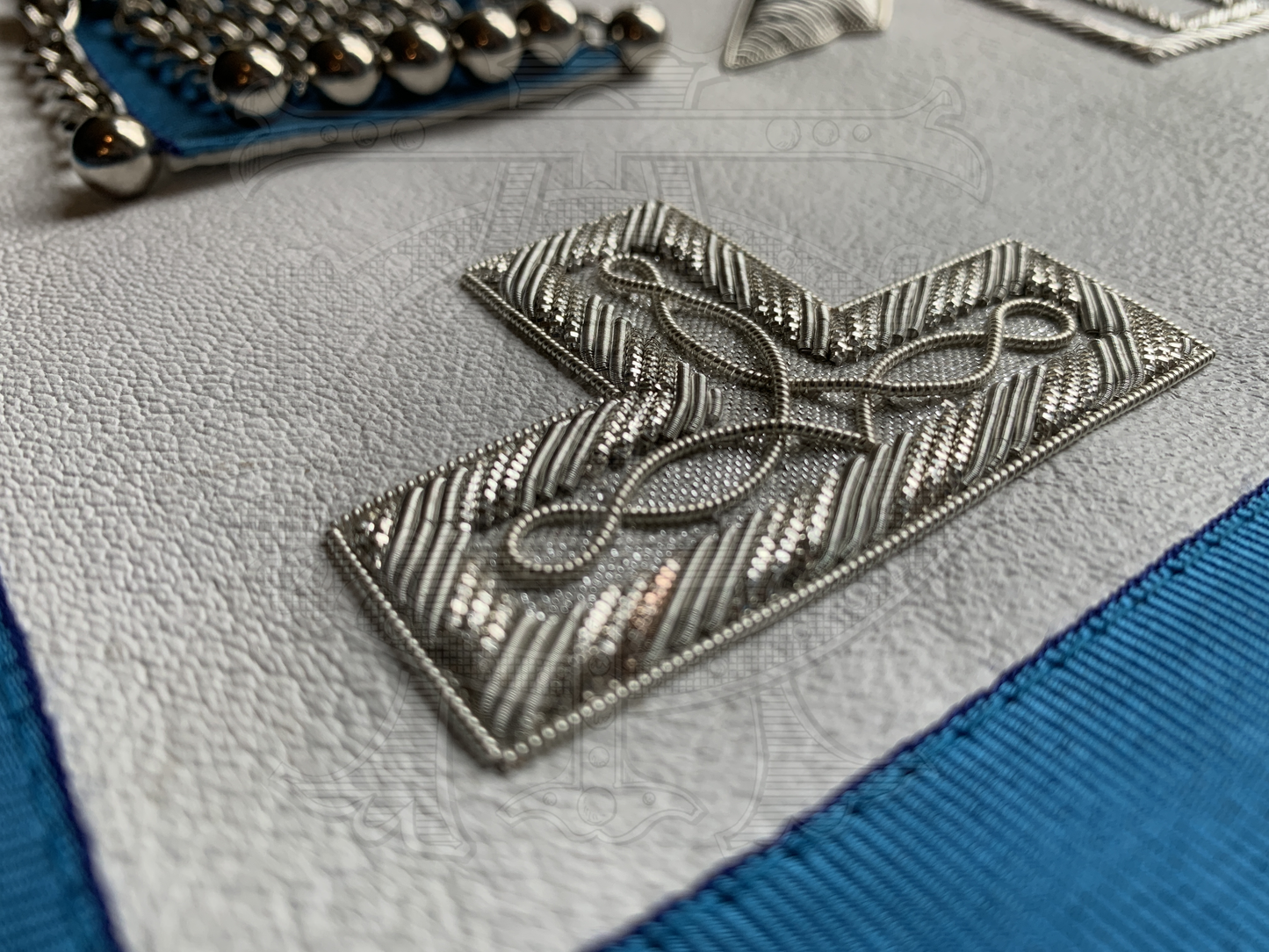 Pennsylvania Regulation Past Master's Embroidered Apron