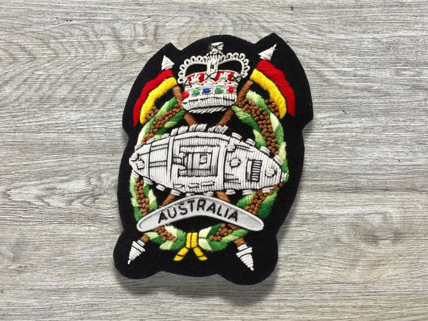 RAAC Bullion Pocket Badge