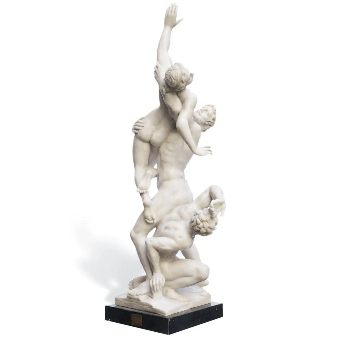 Ratto delle Sabine di Giambologna - Statua in marmo 68 cm