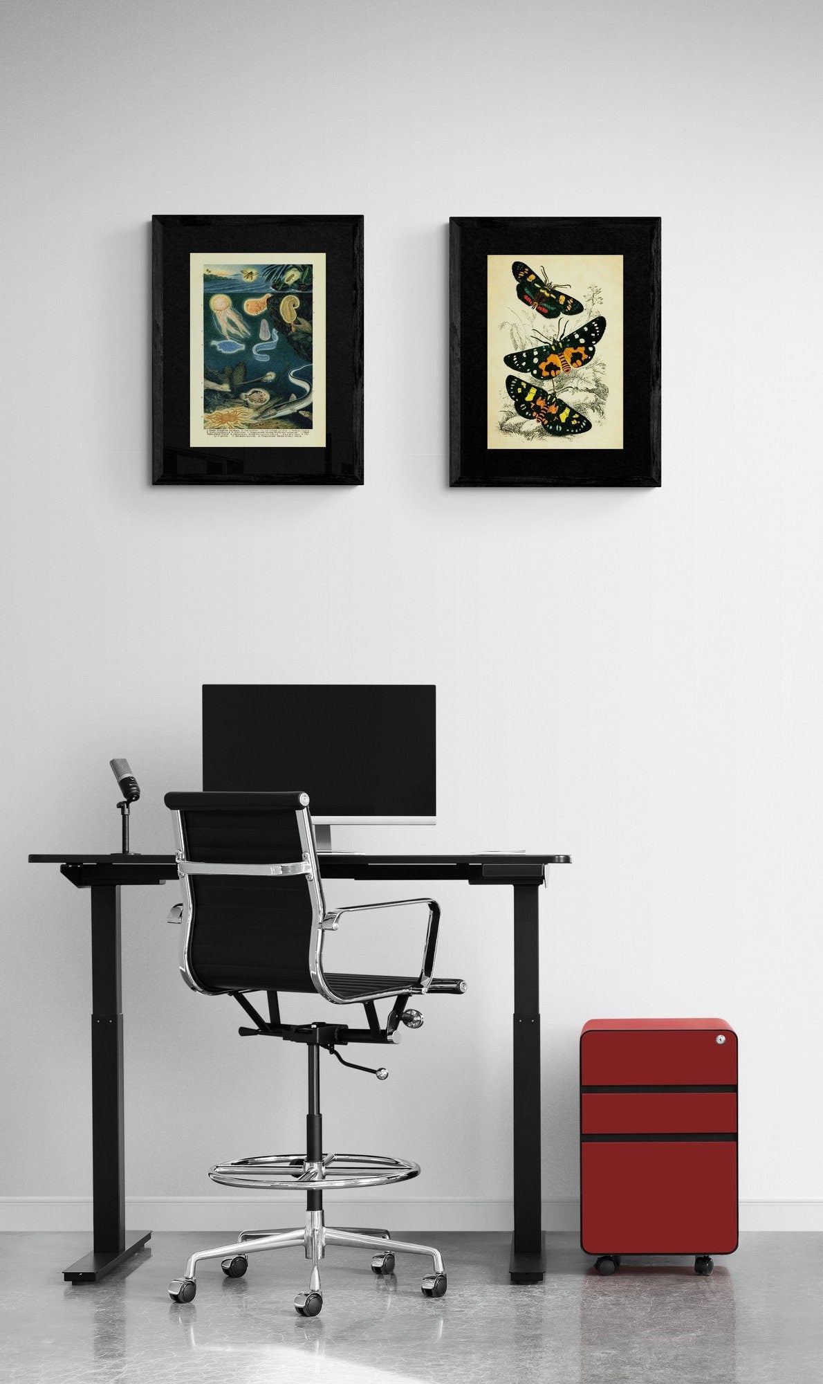 Phosphorescent Animals Print
