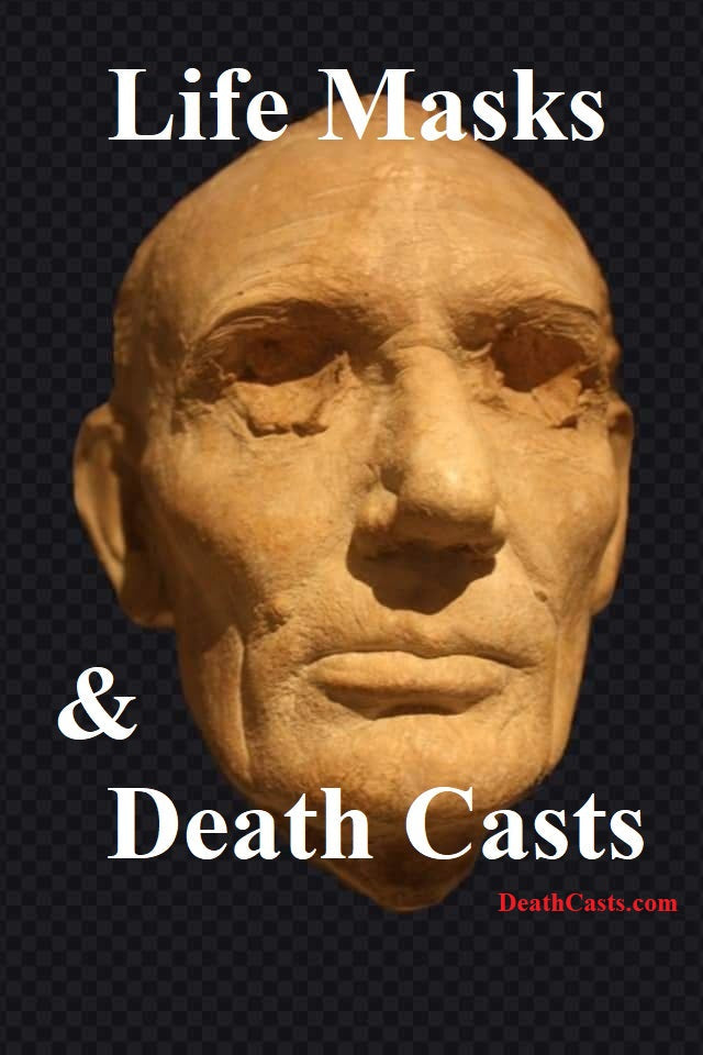 (Plaster) Chopin Hand cast life mask / life cast Death cast Death mask reproduction