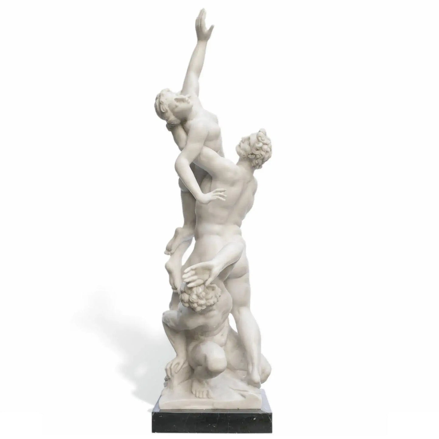 Ratto delle Sabine di Giambologna - Statua in marmo 68 cm