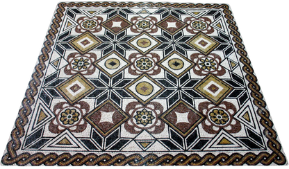 'Polychrome' Geometric Mosaic