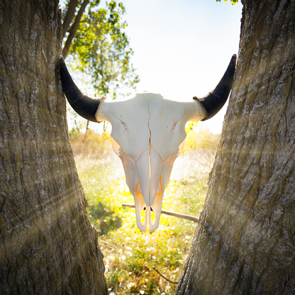 Real American Bison Skull