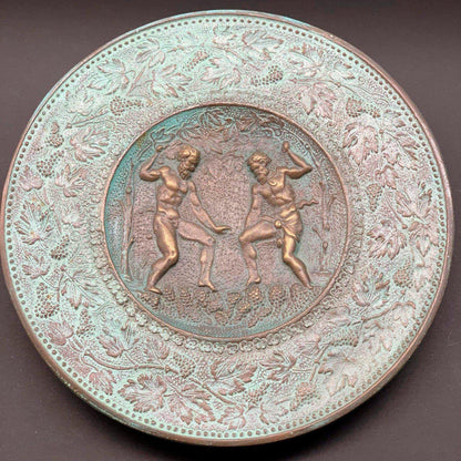 Piatto Mitologico in Bronzo