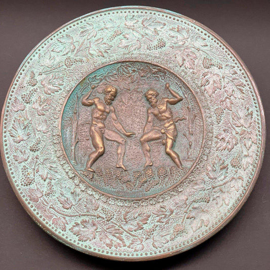 Piatto Mitologico in Bronzo