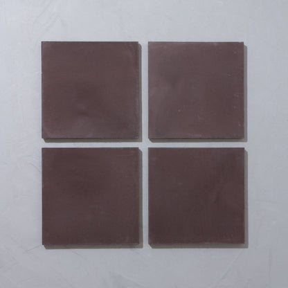 Little Greene Purple Brown Square Tile