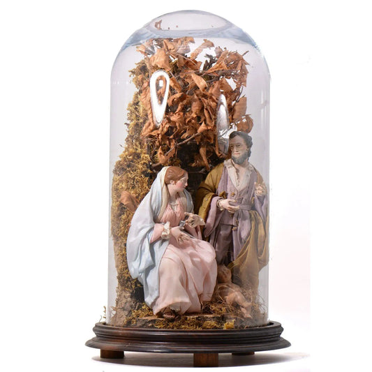 Presepe in Campana di vetro