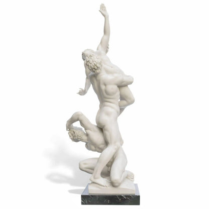 Ratto delle Sabine di Giambologna - Statua in marmo 68 cm