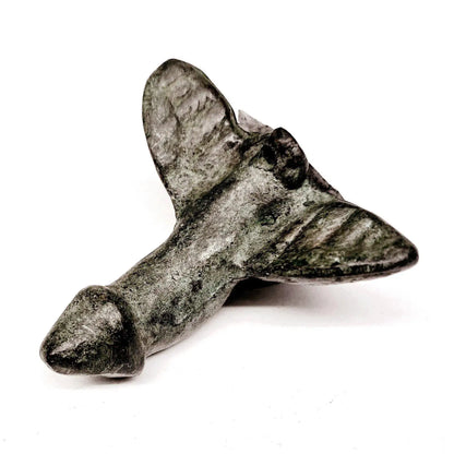 Fallo Alato di Pompei in bronzo - Statuetta portafortuna